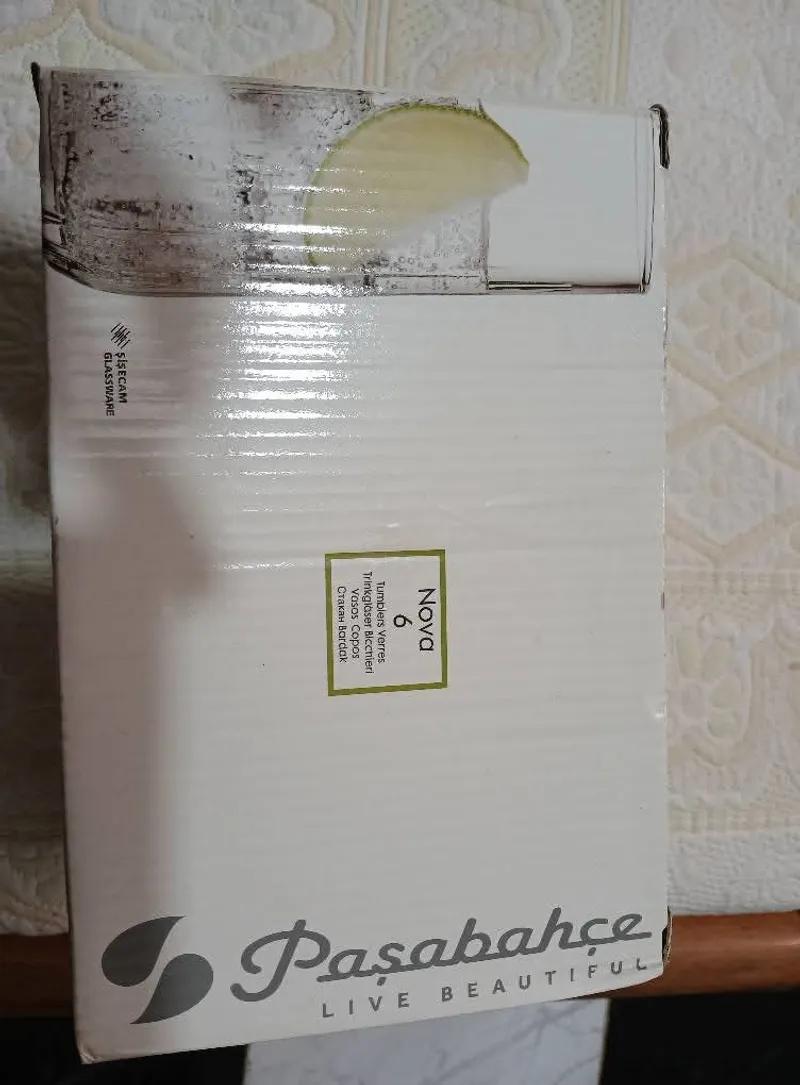 طقمين كاس كل طقم ٦ قطع