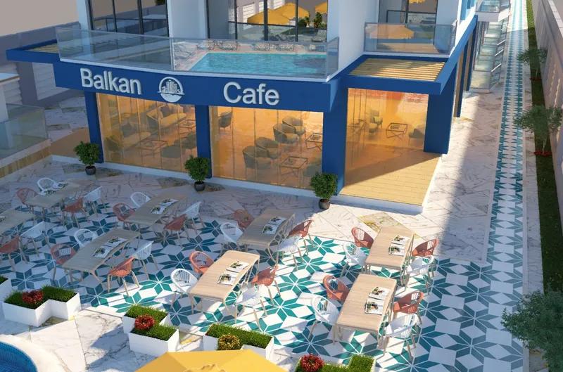 71 m² Apartment with Sea View in Balkan Resort