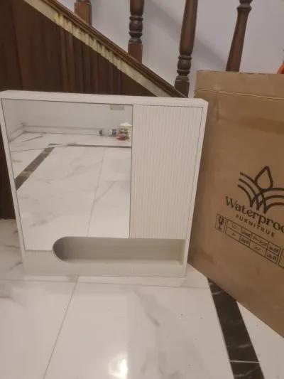 مرايا للحمام و وحدة رفوف بورديم جديده بالكرتونة في حدائق الاهرام, الجيزة - 1,800 EGP