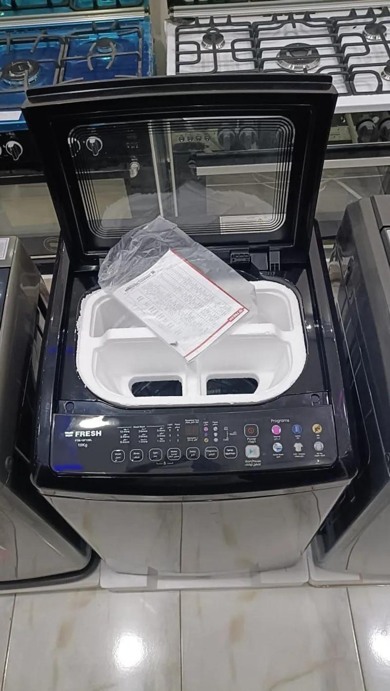 🌟 غسالة فريش 10 كيلو – ليد – فوق أوتوماتيك 🌟