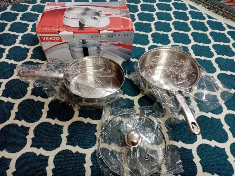 حلة طبخ بالبخار