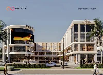 محل للبيع على محور العبور الرئيسي