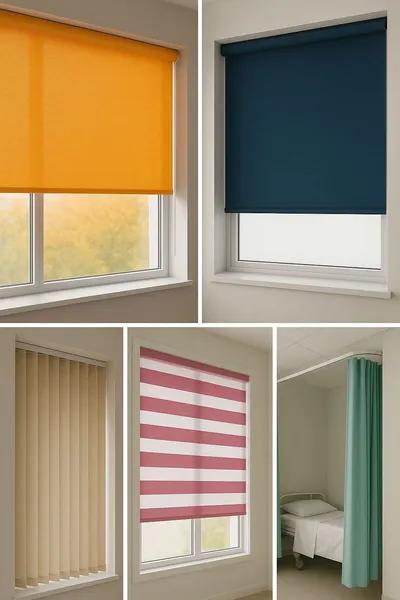 مختلف أنواع الستائر من المصنع للعميل في مدينة بدر, القاهرة - 300 EGP