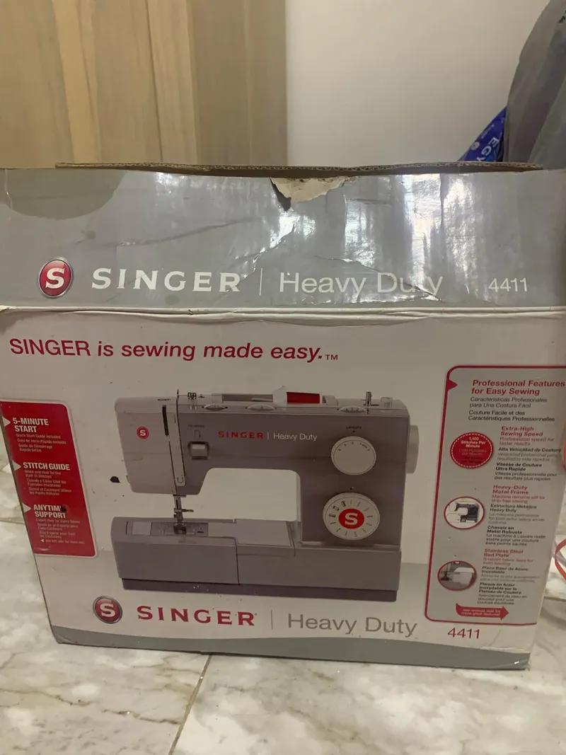ماكينه خياطه سنجر heavy duty موديل 4411