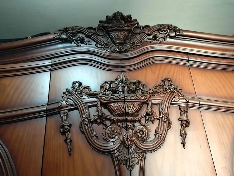 غرفة نوم زان خشب تقيل