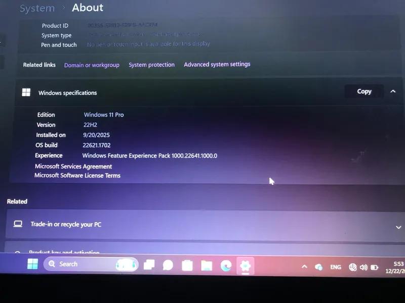 لابتوب hp445 G7