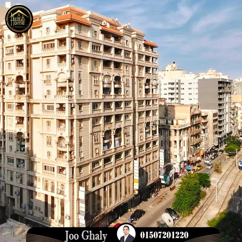 شقة 178 م للبيع – الإبراهيمية علي الترام مباشر