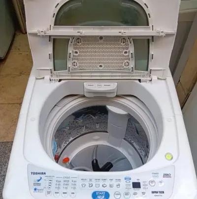 غساله توشيبا العربي فوق اتوماتيك 12 كيلو في حى الجيزة, الجيزة - 8,000 EGP
