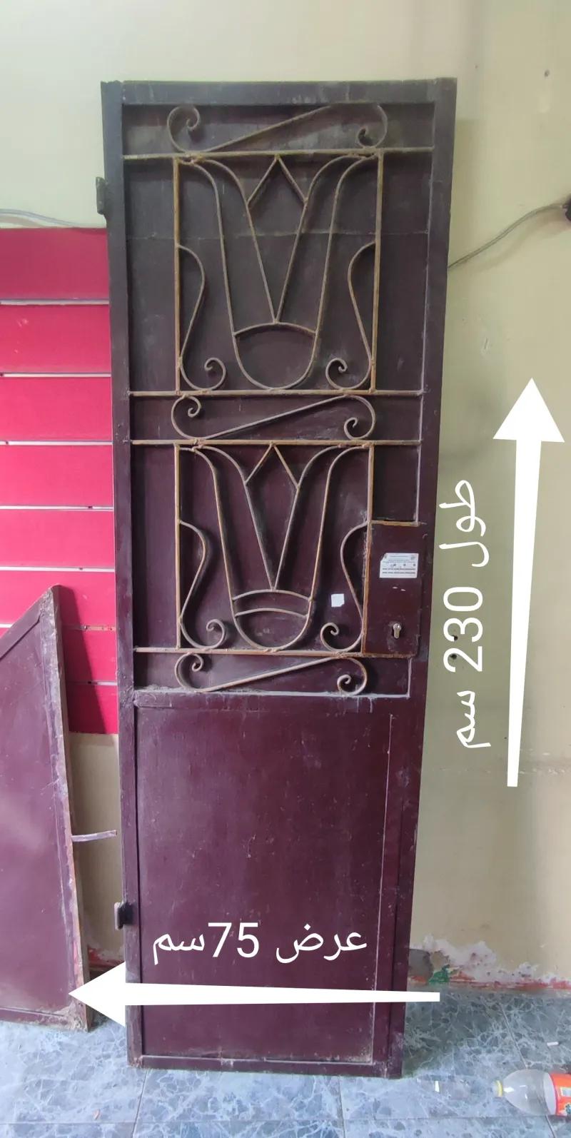 باب حديد تقيل