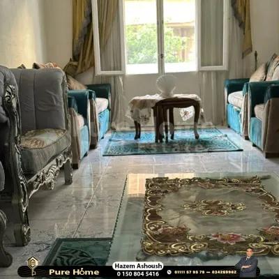 شقة مفروشة للايجار - رشدي - شارع ابو قير