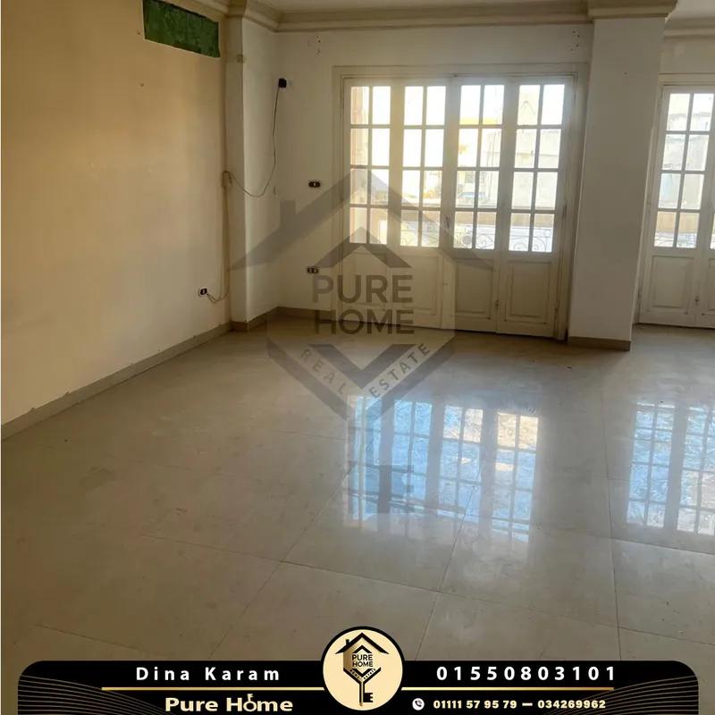 شقة للايجار 200 م - سموحة - شارع مصطفي كامل