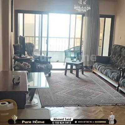 شقة للايجار المفروش- سيدي جابر- عمارات الظباط