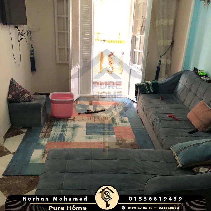 شقة للبيع 110 م - فلمنج - متفرع من شارع عبد الفتاح الطويل