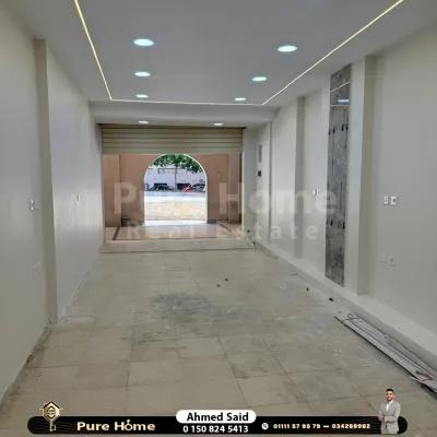 محل للايجار في منطقه حيويه –سموحه - خطوات من جامعه فاروس