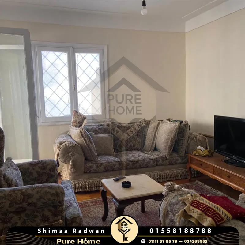 شقة للبيع 150 م فى كفر عبدة شارع سكينة بنت الحسين