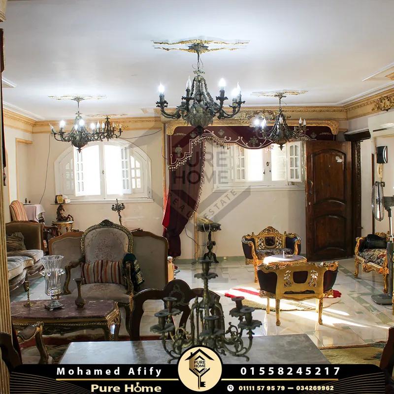 شقة للبيع 160 م –لوران –متفرع من شارع شعراوى