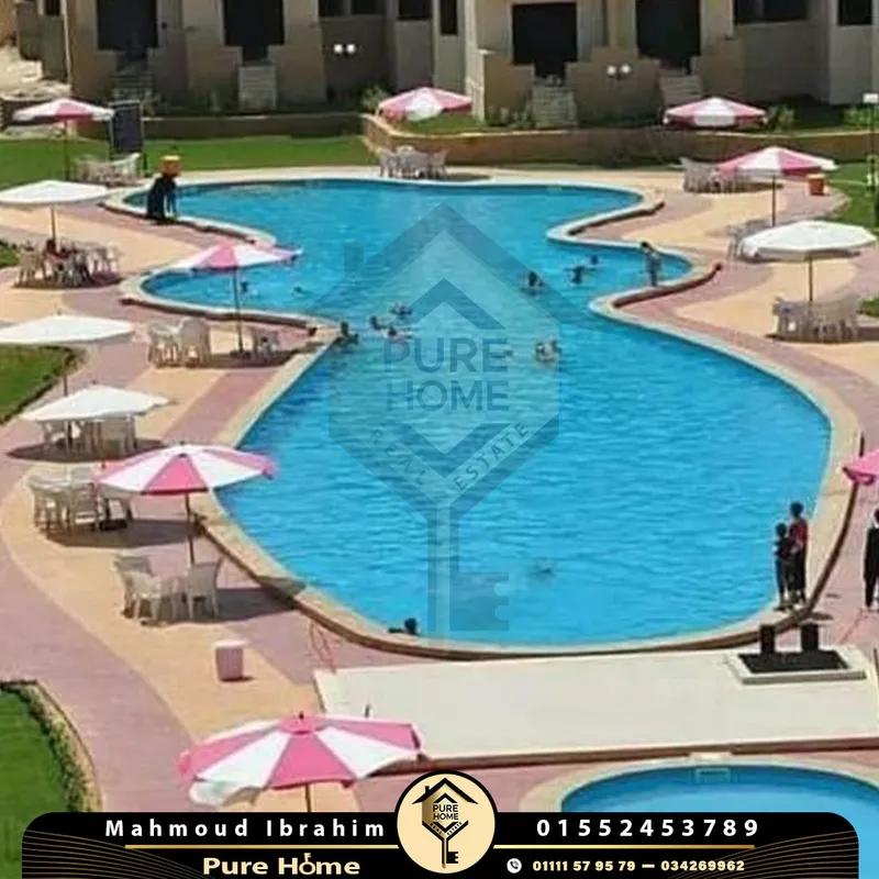 شاليه للبيع 95 م - قريه تاهيتي - الساحل الشمالي