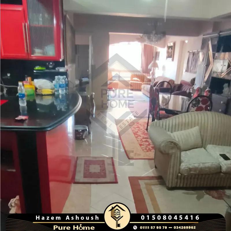 شقة للايجار 130 م - الابراهيمية - شارع أبوقير مباشرة