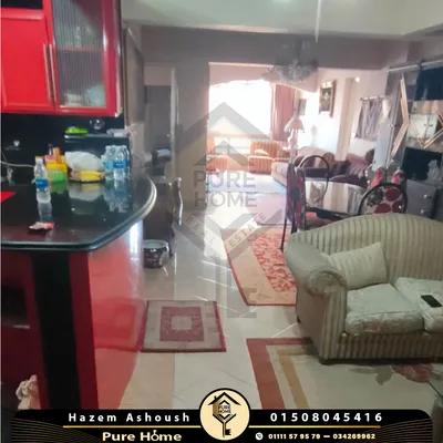 شقة للايجار 130 م - الابراهيمية - شارع أبوقير مباشرة