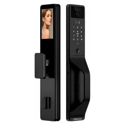 قفل باب ذكي سمارت ببصمة وكاميرا ماركة كوردليس Cordless في جسر السويس, القاهرة - 100 EGP