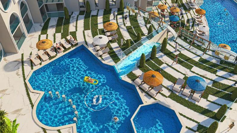 studio sea view for sale Stone Heights El Hadaba Hurghada Egypt