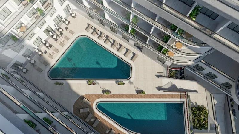 شقة علي حمام السباحة 65م في بانوراما هيلز