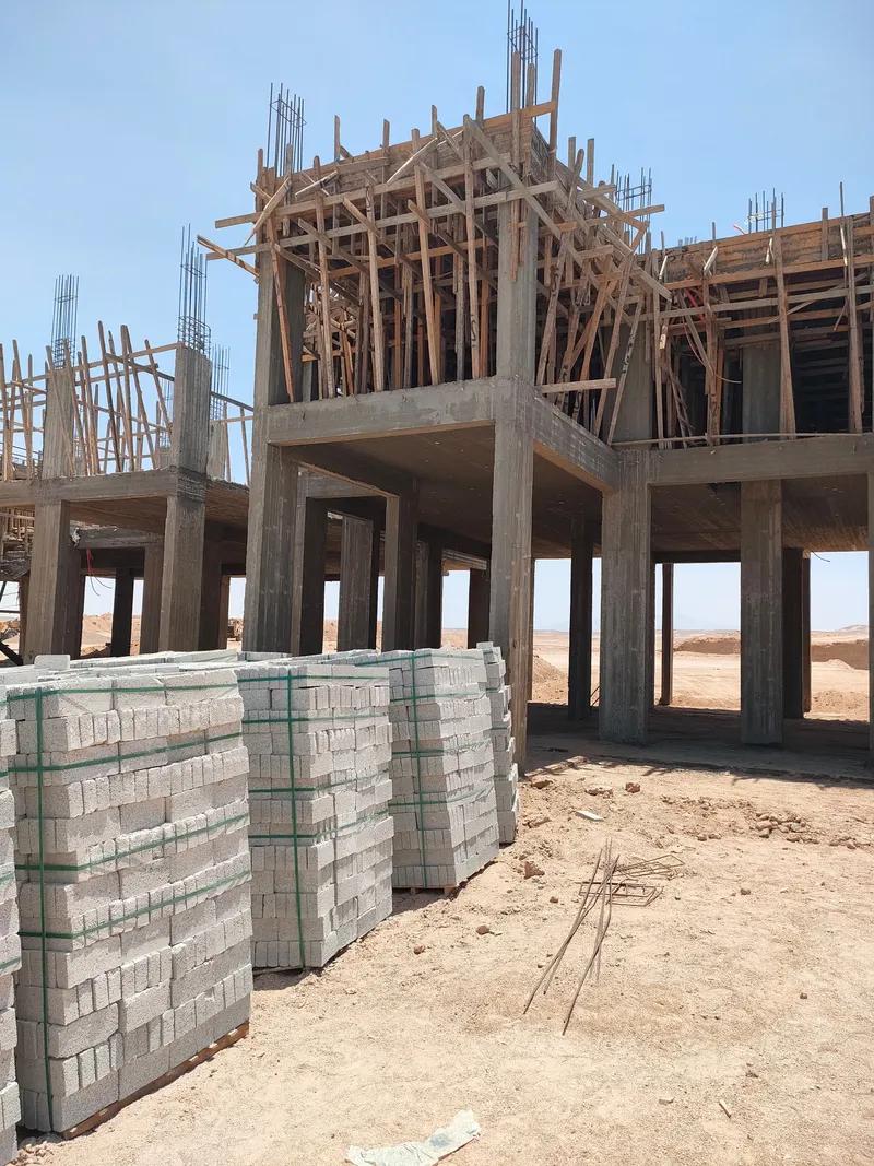 شقة 88متر إطالة جانبيه علي البحر تشطيب الترا سوبر لوكس في سهل حشيش