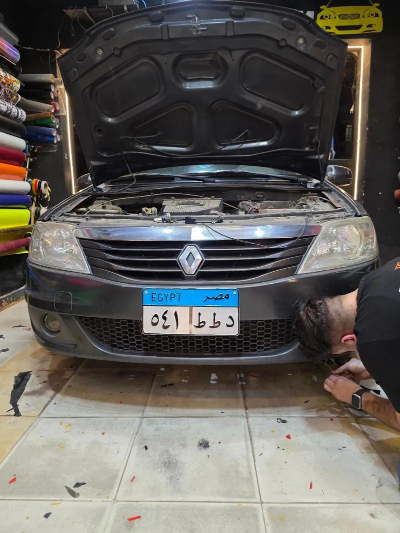 رينو لوجان ٢٠١٣ مانيوال عداد ٥٤ الف برا وجوا فبريكا