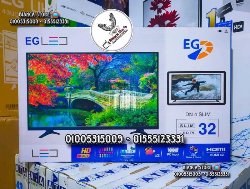شاشات للبيع 32 بوصة إي چي IPS جديدة ضمان سنتين EGLED-32DN4