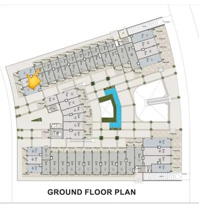 اخر محل دور ارضي بمساحه out door فوق مساحه المحل