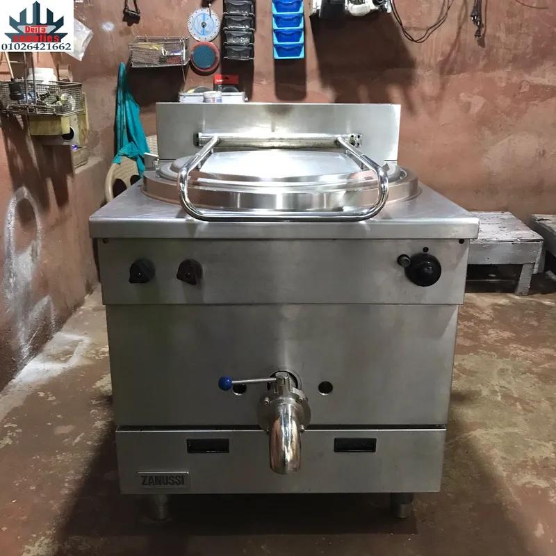 حلة طبخ وسليق زانوسي ايطالي 120 لتر غاز