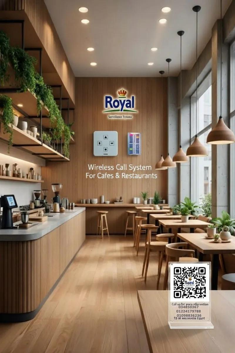نظام استدعاء للويتر لاسلكى مناسب للمطاعم الكافيهات