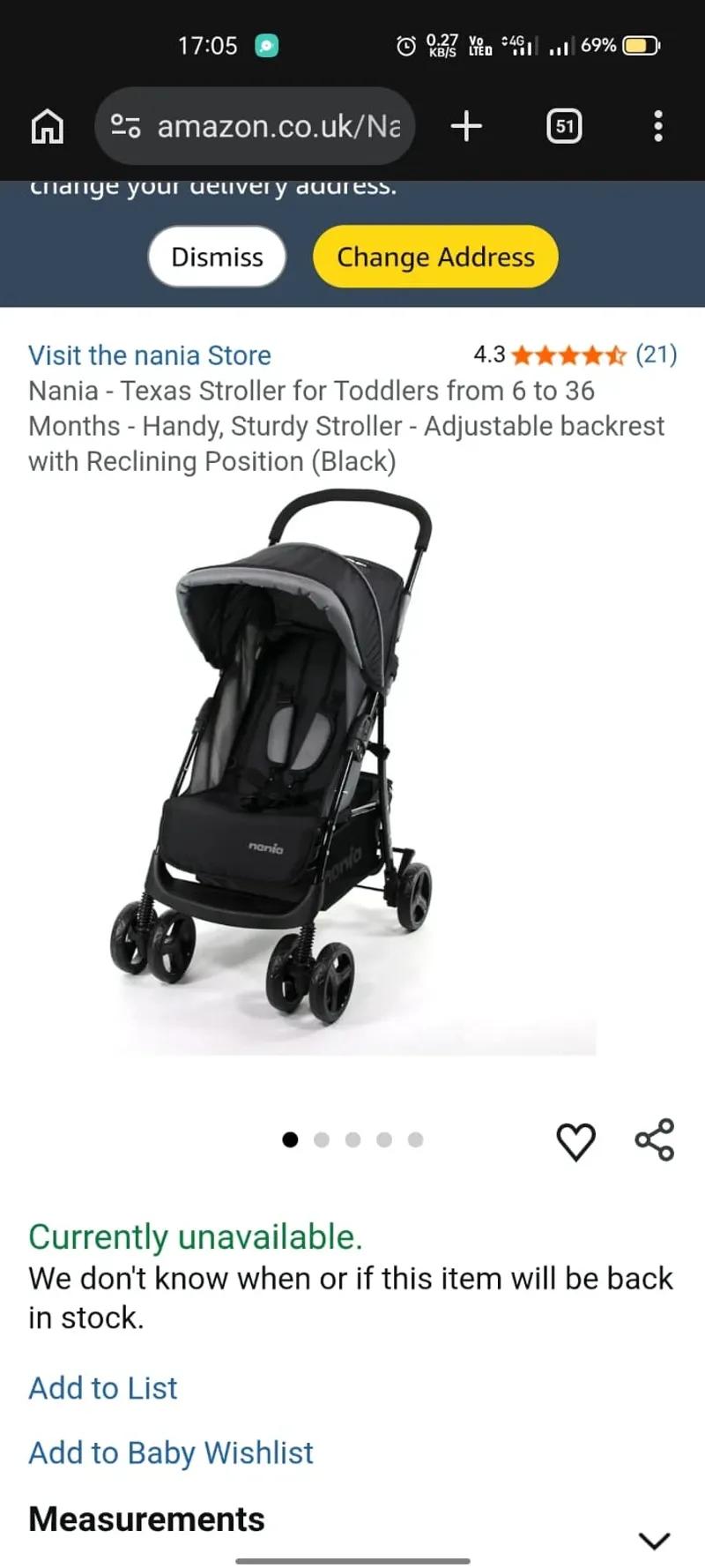 عربية اطفال baby stroller
