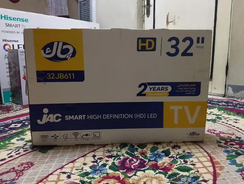 شاشة جاك سمارت 32 بوصه ( جديدة )