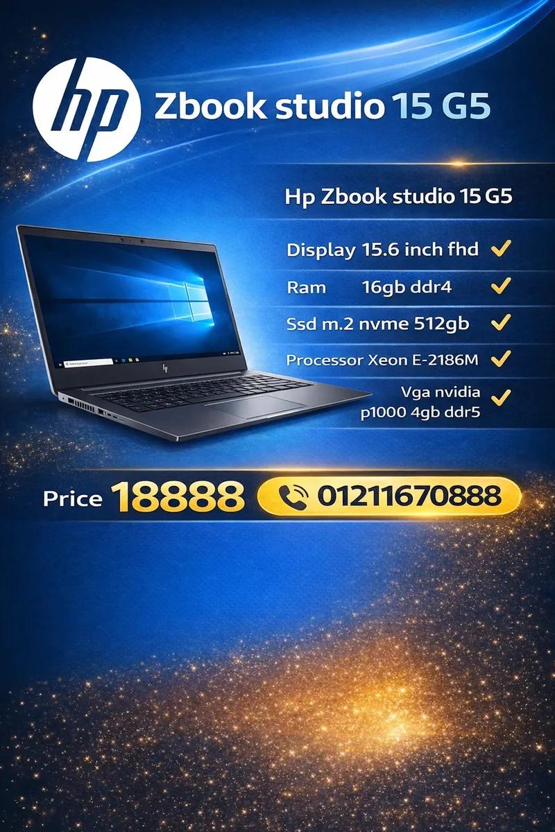 Hp Zbook Studio 15 G5