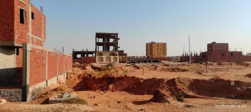 ارض مساحه 209 م بالعاشر من رمضان