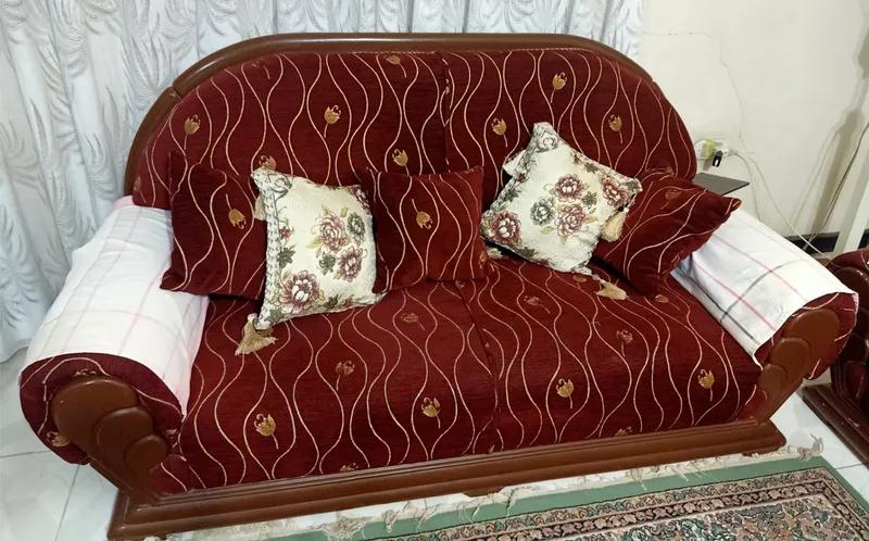 كنبتين انتريه خشب زان