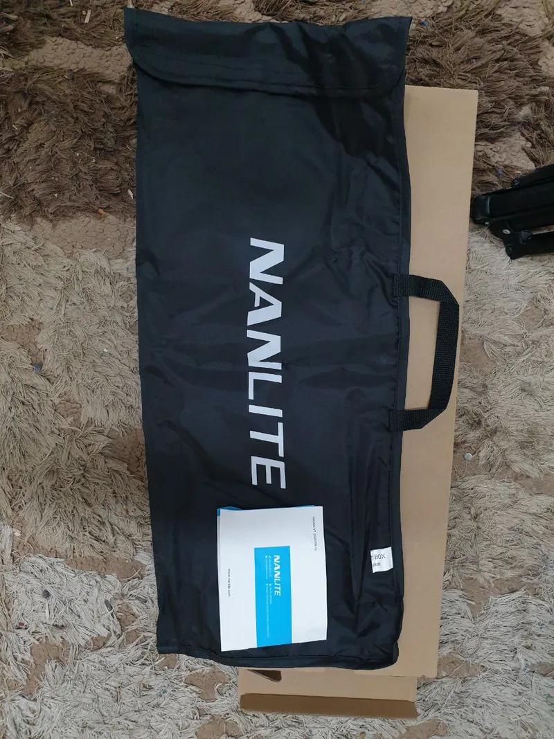 سوفت بوكس نان لايت بحالة الزيرو Nanlite Soft box