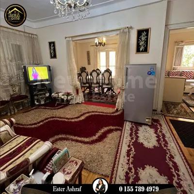 شقة للايجار 90 م سبورتنج - خطوات من البحر و شارع ابوقير