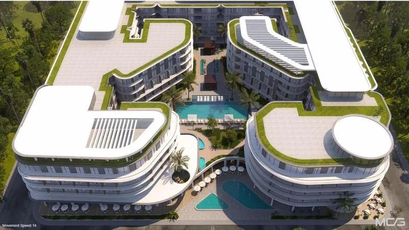 شقة غرفه و صاله على حمام السباحه للبيع