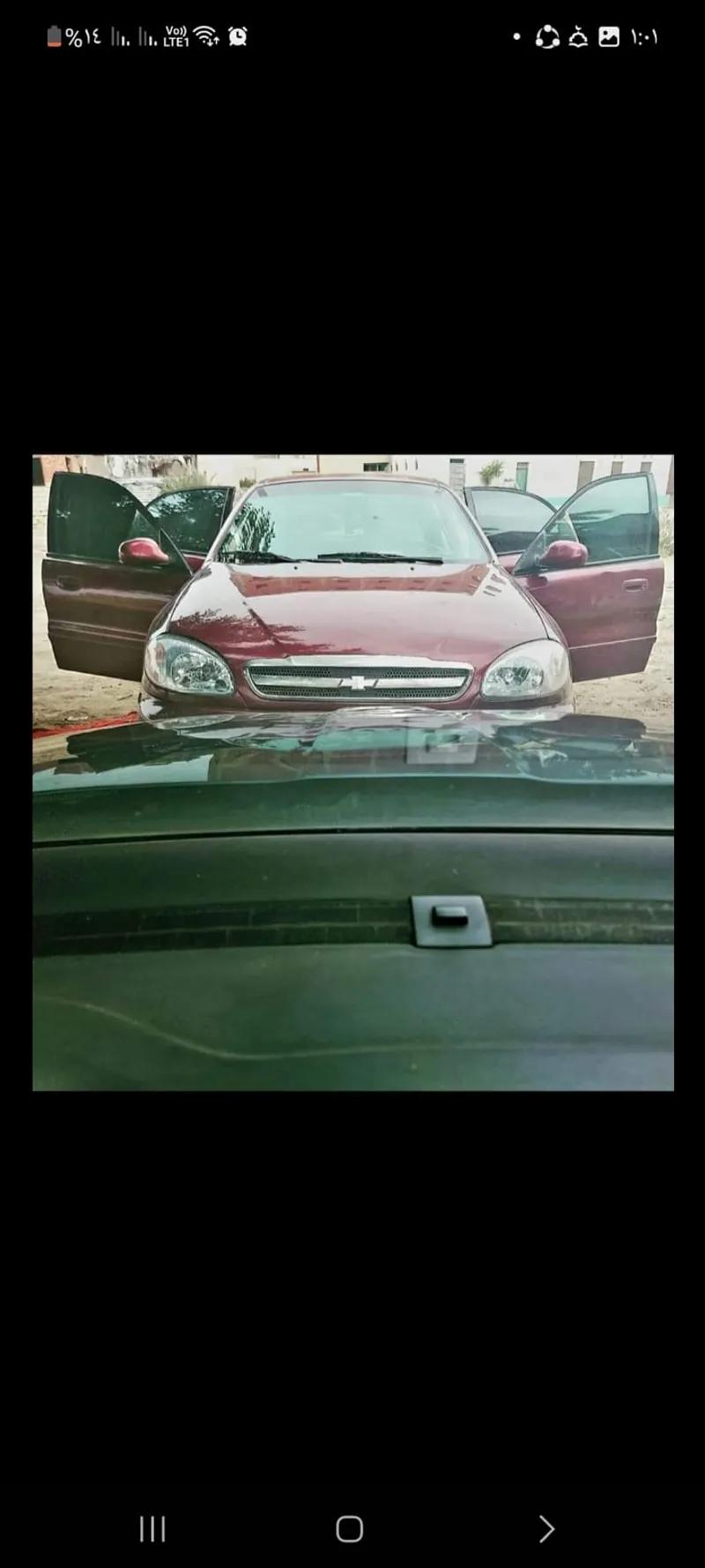 سيارة شيفروليه لانوس موديل٢٠١٠فابريكا دواخل راشة برة الا الس