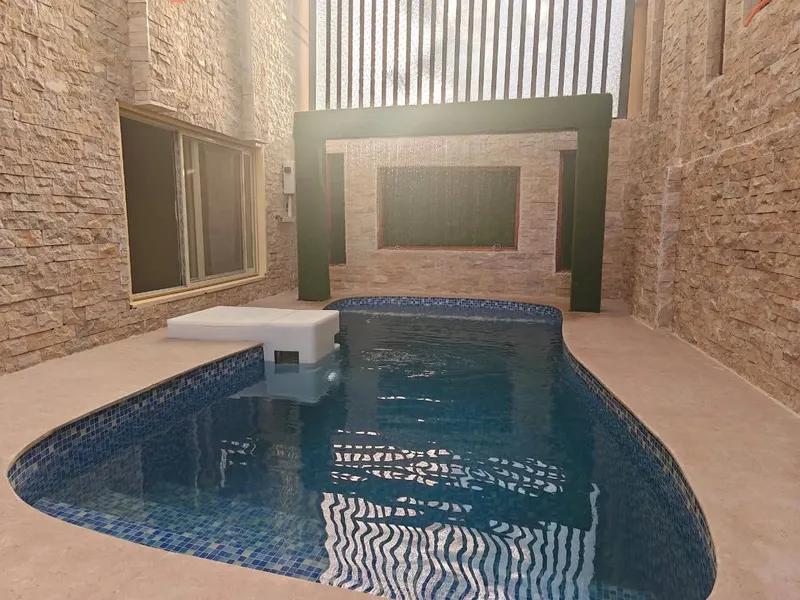 دوبلكس فاخر حي النادي أفخم أحياء الشروق بحمام سباحة خاص