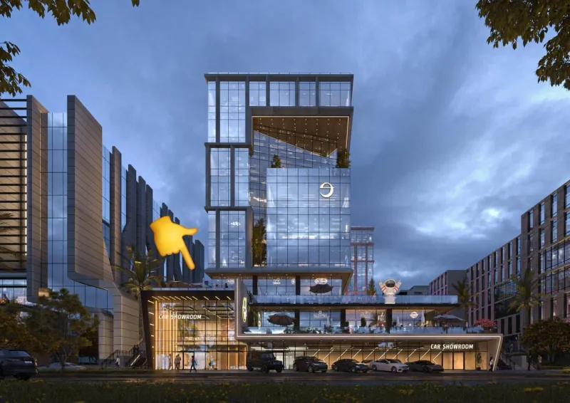 مطعم وكافيه للبيع علي التسعين الشمالي التجمع الخامس