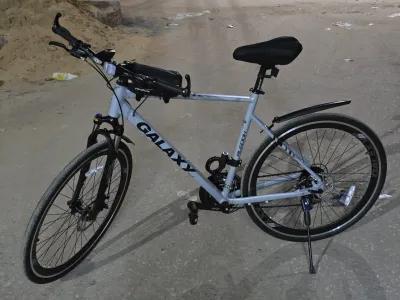 دراجة Galaxy RL600H مع اكسسواراتها استخدام كام اسبوع في المنصورة, الدقهلية - 9,000 EGP