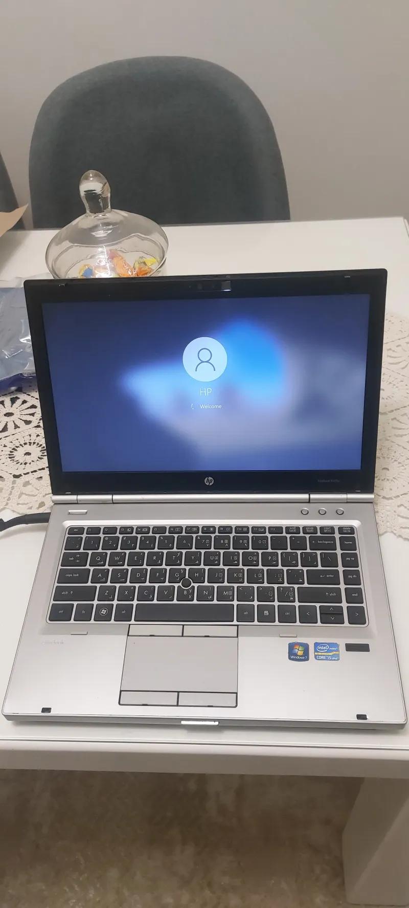 لاب توب HP Core i5 جيل تالت بحالة جيدة بطارية شغالة وشاحن أص