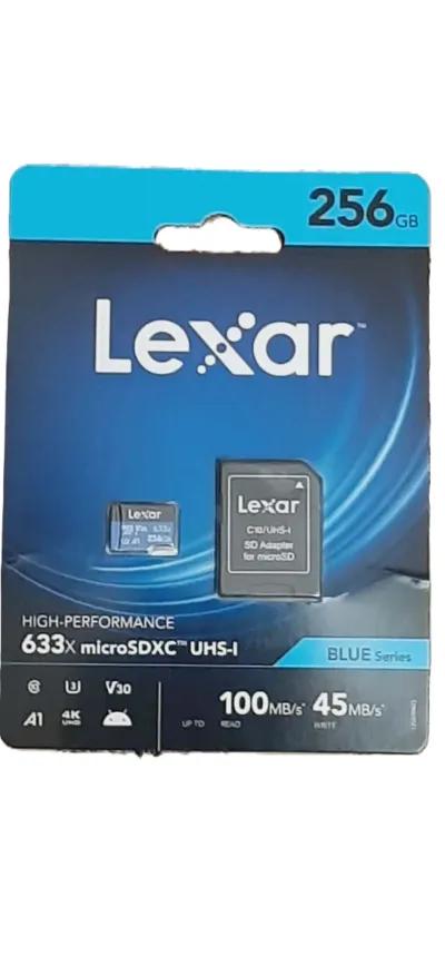 كارت ميموري Lexar 256GB في المنصورة, الدقهلية - 1,050 EGP