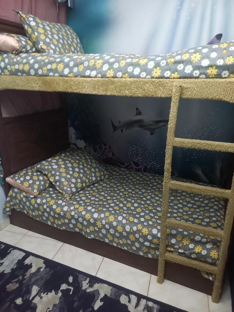 سرير دورين خشب زان