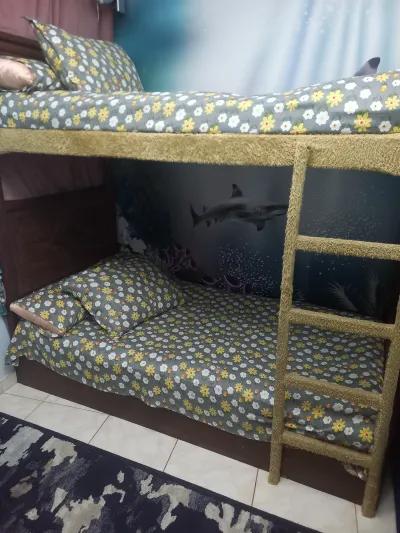 سرير دورين خشب زان في شدس, الإسكندرية - 5,000 EGP