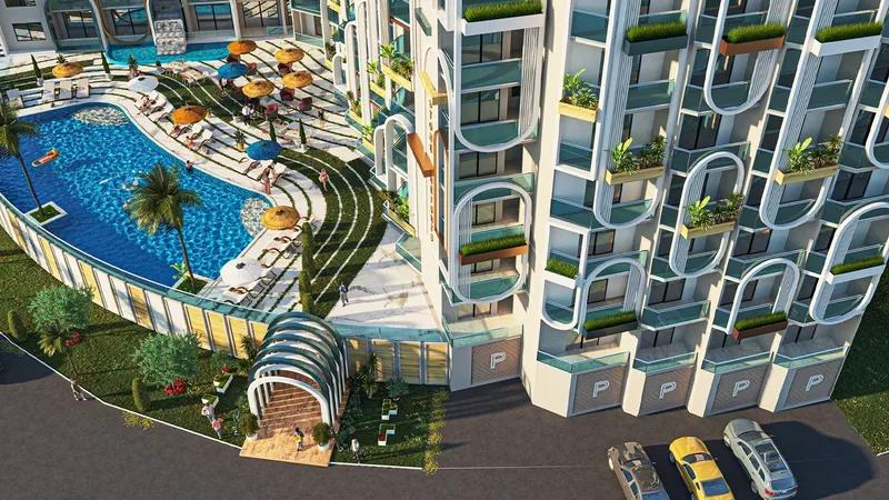 🏡 شقة 77م² غرفة نوم في ستون هايتس الغردقة 🌊