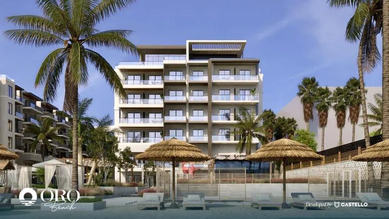 شقة 78م بإطلالة بحر ومسبح في Oro Beach Resort!